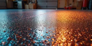 Epoxy Flake Garage Flooring