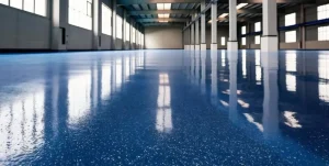 Epoxy Flake Garage Flooring in Jensen Beach