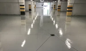 Epoxy Flake Garage Flooring in Port Saint Lucie