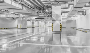 Metallic epoxy flooring in Stuart