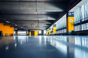 Metallic epoxy flooring in the Treasure Coast